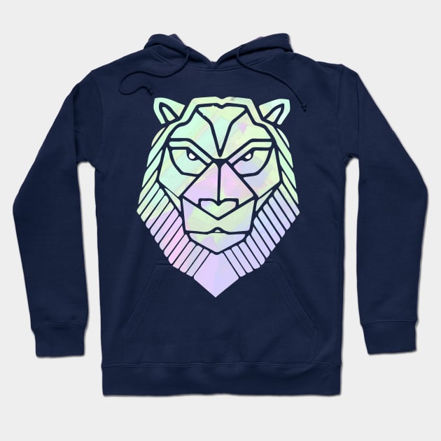 Lion Face Hoodie by denissmartin2020